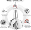 Portable Stainless Steel Nose Hair Trimmer Manual Grooming Tool