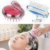 Hair Wash Brush & Scalp Massage Comb – Anti-Dandruff Silicone Shampoo Brush