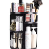 360 Degree Rotating Cosmetic Organizer (black )