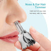 Portable Stainless Steel Nose Hair Trimmer Manual Grooming Tool